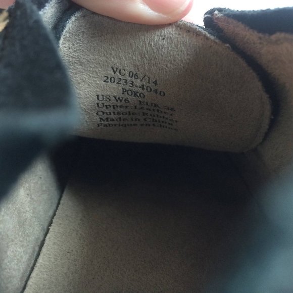 Olukai Poko Boots Womens 6 Black Ankle Chukka Suede Leather - Picture 8 of 8